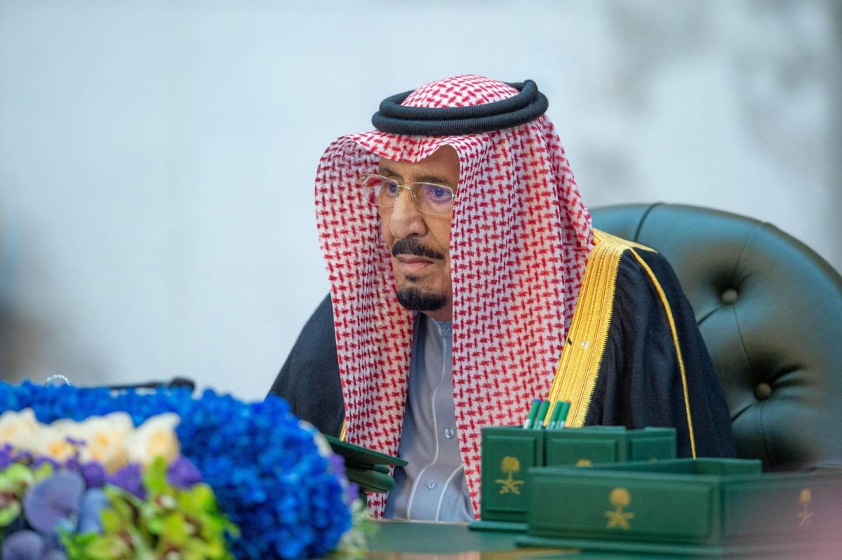 مجلس الوزراء:‬⁩ يجدد التزام الرياض بتعزيز السلام العالمي