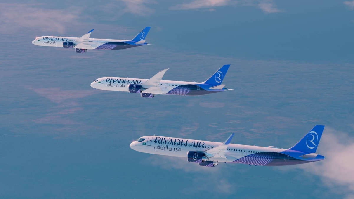 طيران الرياض يعلن عن شراء 50 طائرة من نوع» A350-1000 « في معرض باريس الجوي