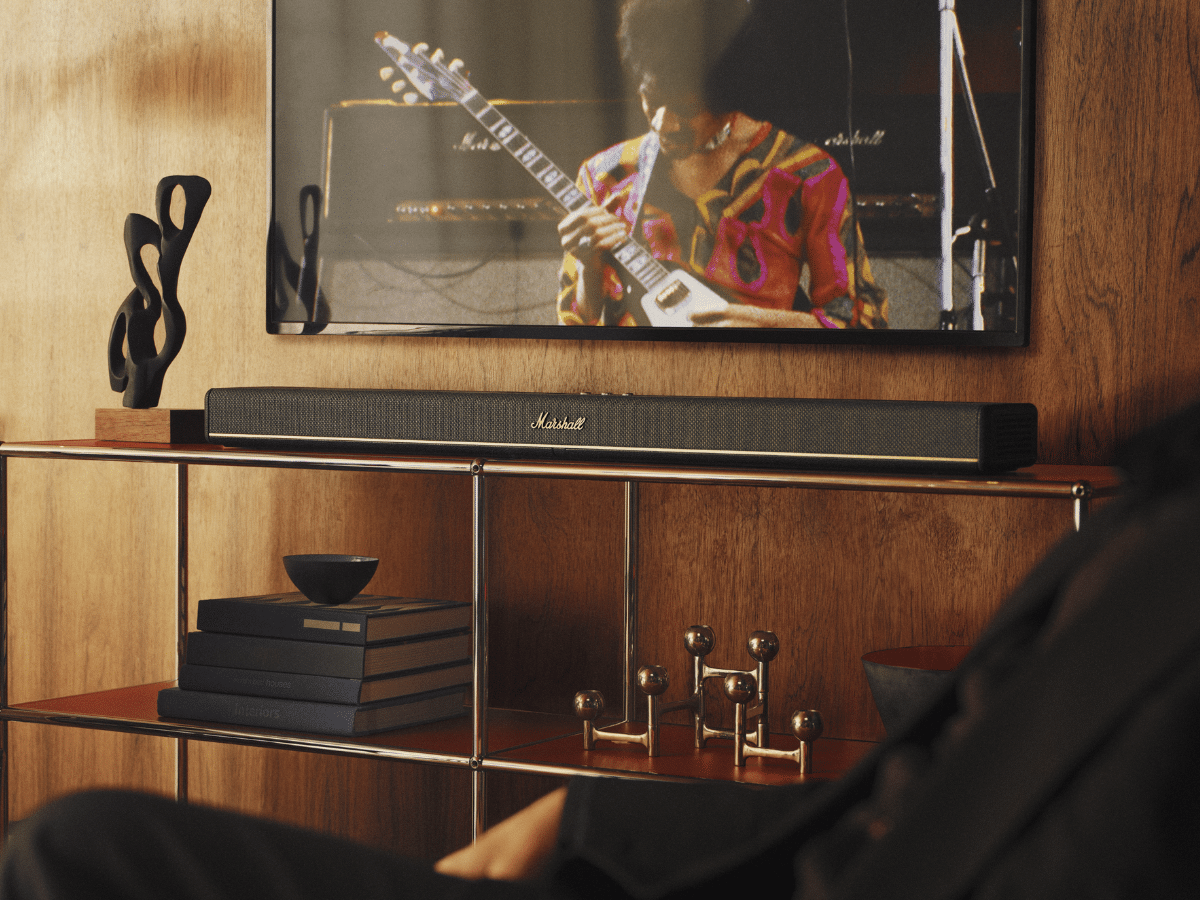 Marshall Steamrolls Into TV Audio With Its First-Ever Soundbar