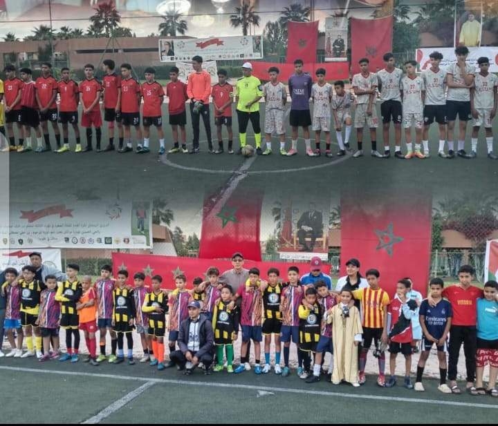 وقفة وفاء للمرحوم « مصطفى بن حقي » بمنتزه الحي الحسني الرياضي