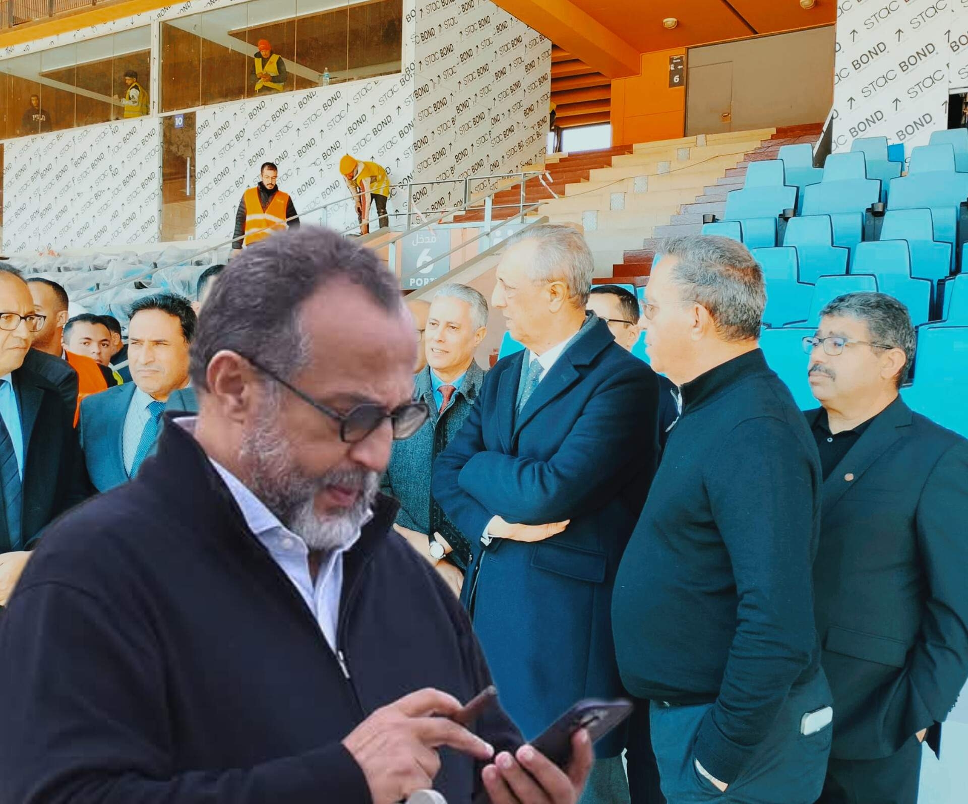 ملعب مراكش والأكاديمية يجمعان والي الجهة برئيس الكوكب