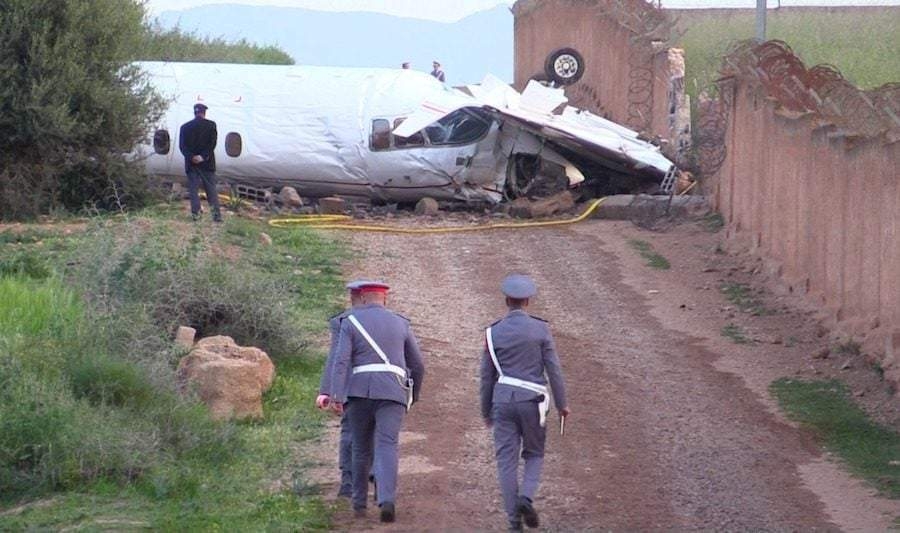 'إير أوسيون ماروك' توضح ملابسات جديدة حول حادث انزلاق طائرة أقلعت من مراكش