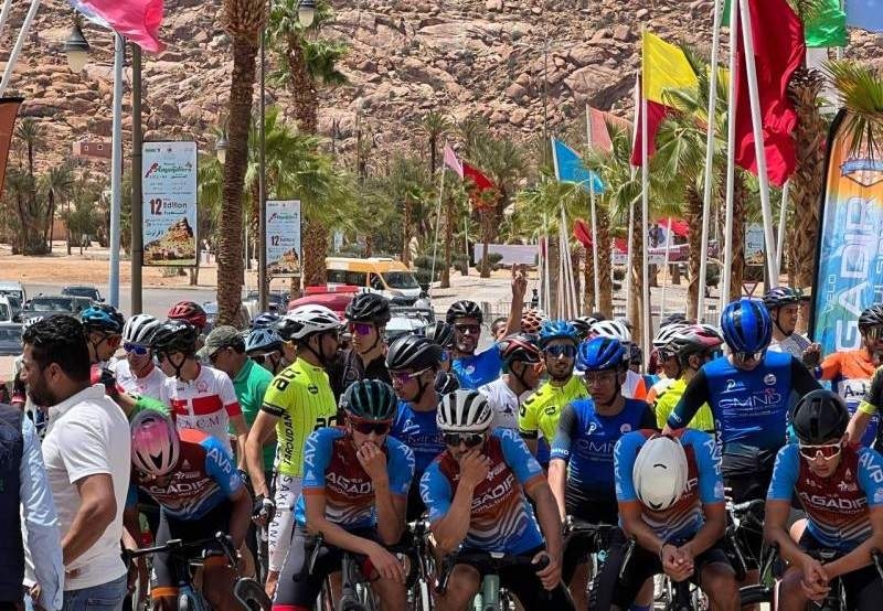 أبطال أندية مراكش يعتلون منصة التتويج في الجائزة الوطنية الكبرى لسباق الدراجات بتافراوت