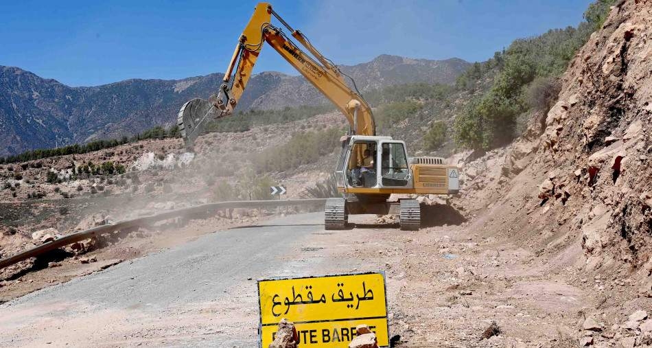 إطلاق وبرمجة مشاريع طرقية كبرى لتأهيل المناطق المتضررة من زلزال الحوز