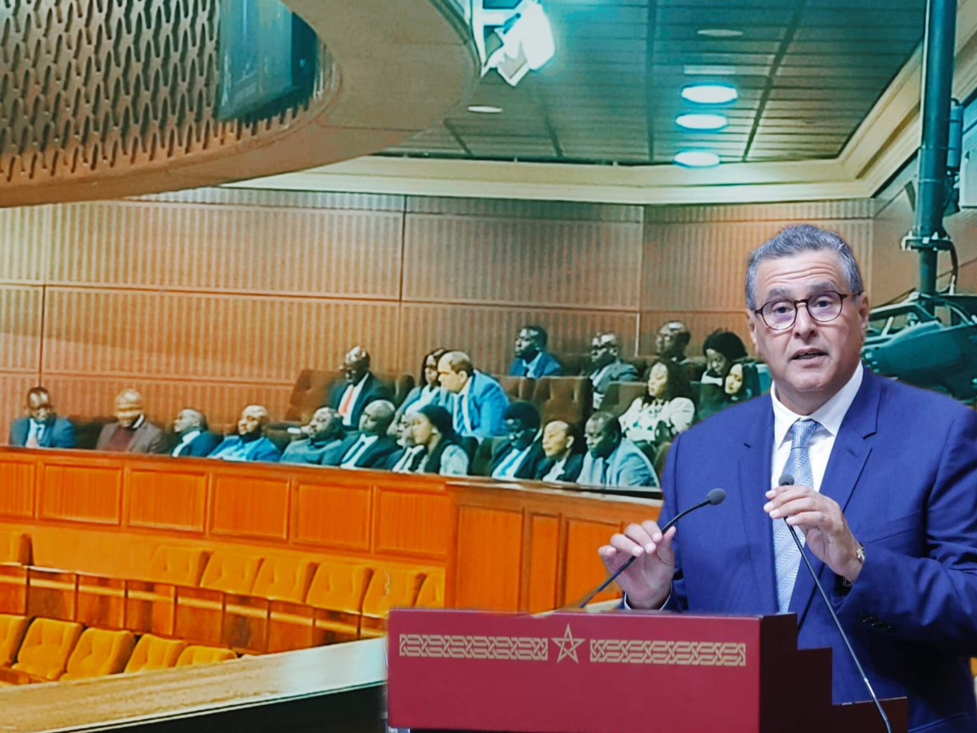 غياب الترجمة الفورية يربك وفدا برلمانيا اجنبيا خلال متابعة مداخلة اخنوش بمجلس النواب