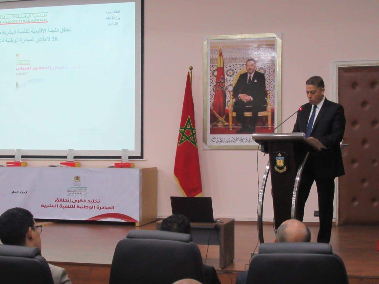 بنشيخي يشيد بمشاريع المبادرة بالحوز لانسجامها مع الرؤية الملكية الرامية اٍلى تحقيق التنمية