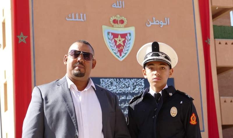 قصيدة مهداة من الطفل محمد توجاني الضابط الشرفي بمناسبة الذكرى 69 لتأسيس المديرية العامة للأمن الوطني