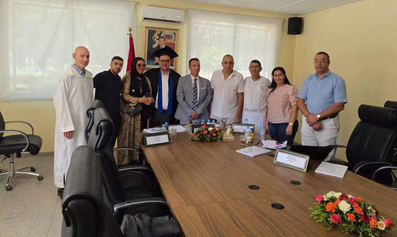 دراسة مكانة المحامي في النظام القضائي المغربي بكلية الحقوق بمراكش