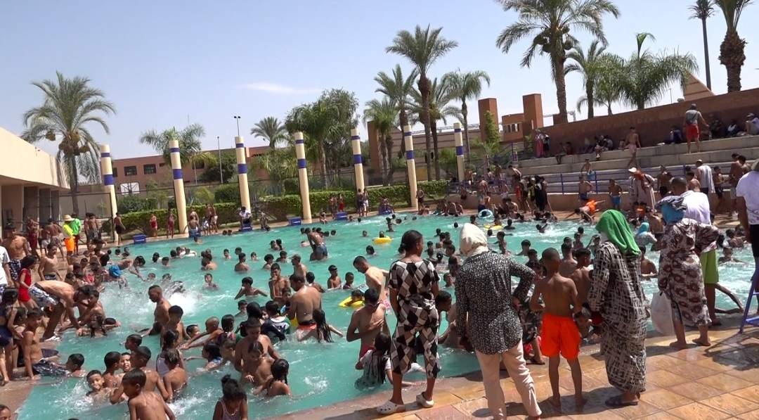 مسابح مراكش تعيش على وقع الفوضى والتسيب في غياب الرقابة