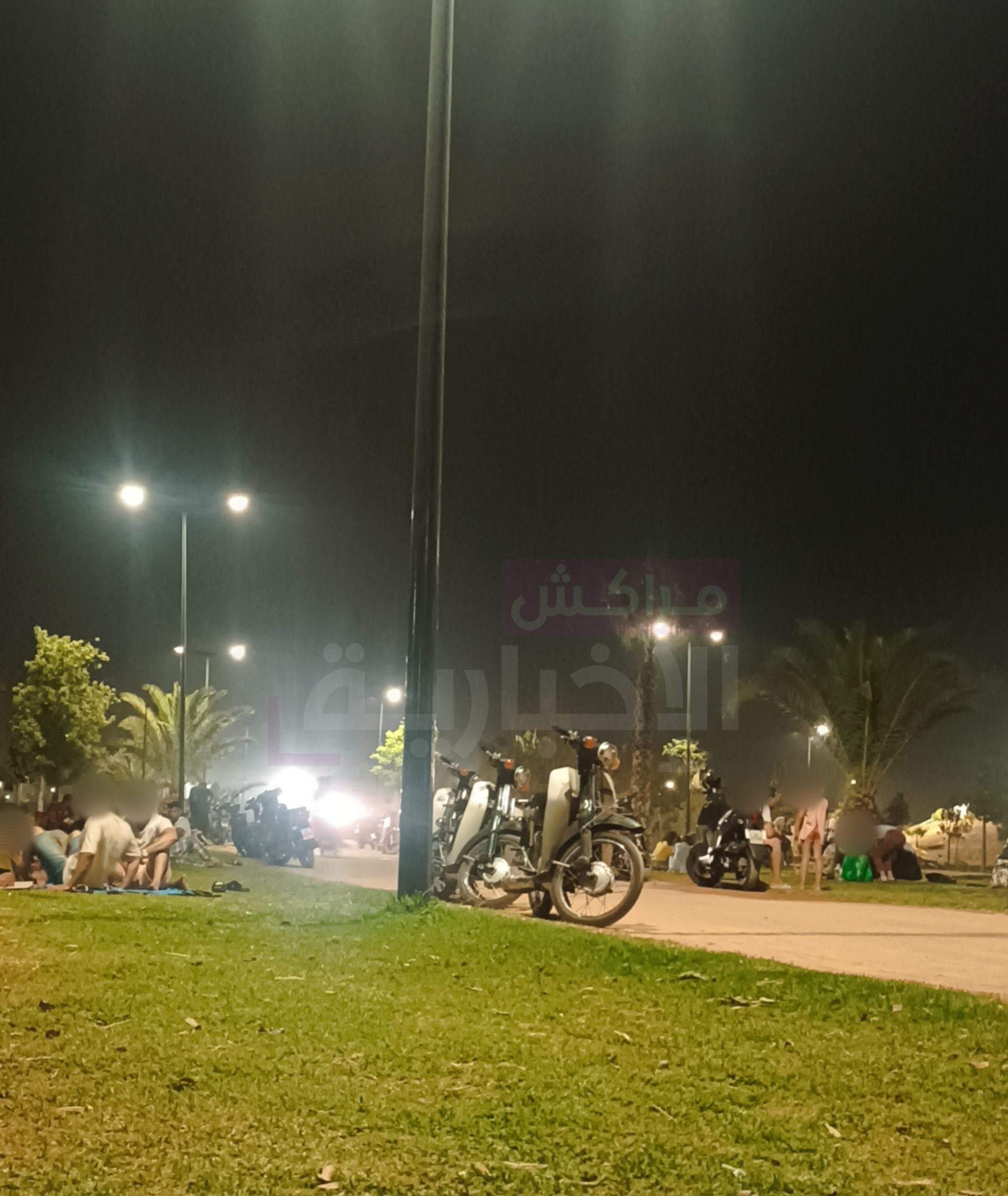 انعدام الدوريات الأمنية يحدث فوضى بمنتزه مولاي الحسن ويطرد المواطنين من متنفسهم الوحيد