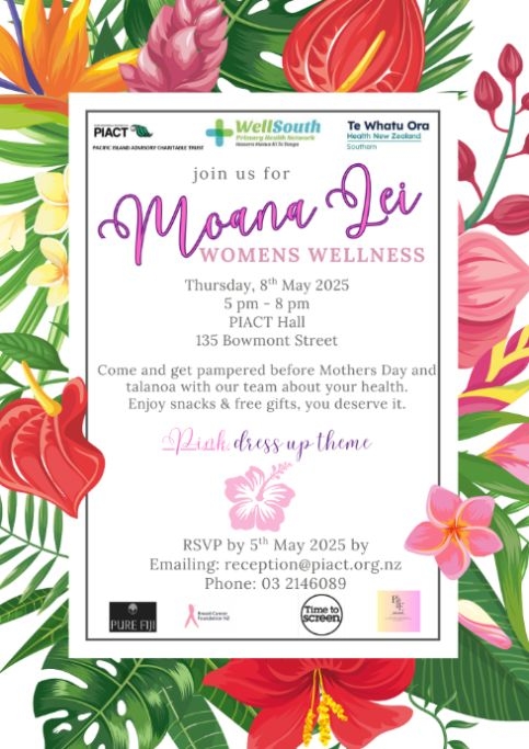 Moana Lei Events For Women's Health