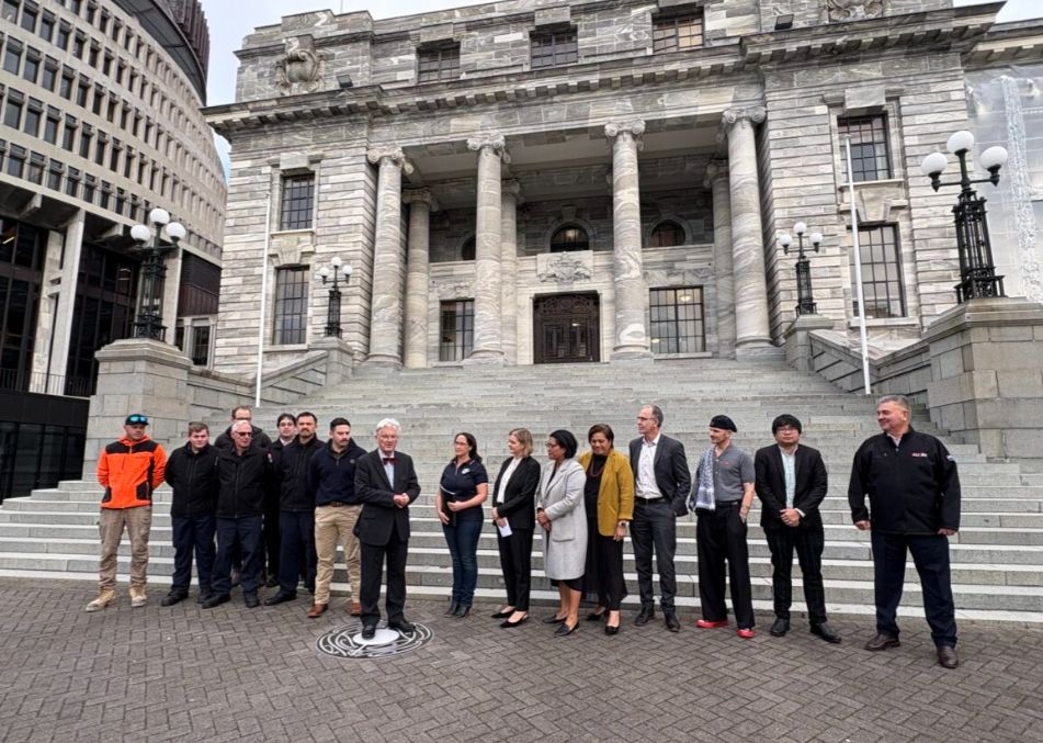 Petition To Change ACC Eligibility For Volunteer Firefighters Handed Over At Parliament