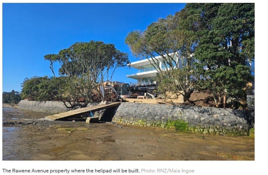 Anna Mowbray And Ali Williams Approved To Have Helipad At Auckland Home Despite Community Uproar