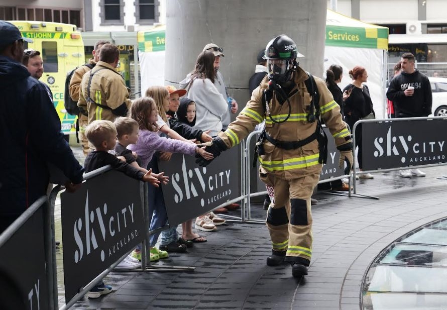 1,100 Firefighters Climbing The Sky Tower This Saturday