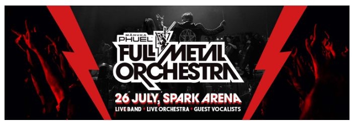 A Breathtaking Collision Of Symphonic Orchestra Meets Hard Rock And Heavy Metal: Mānuka Phuel FULL METAL ORCHESTRA