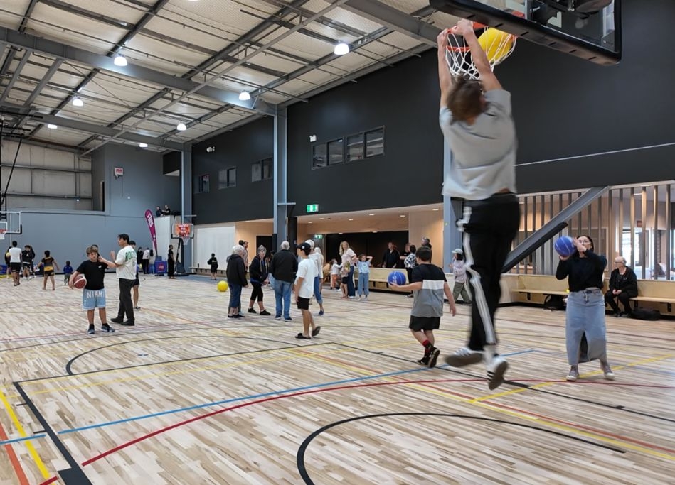 Slam Dunk! New Indoor Courts A Hit With The Community