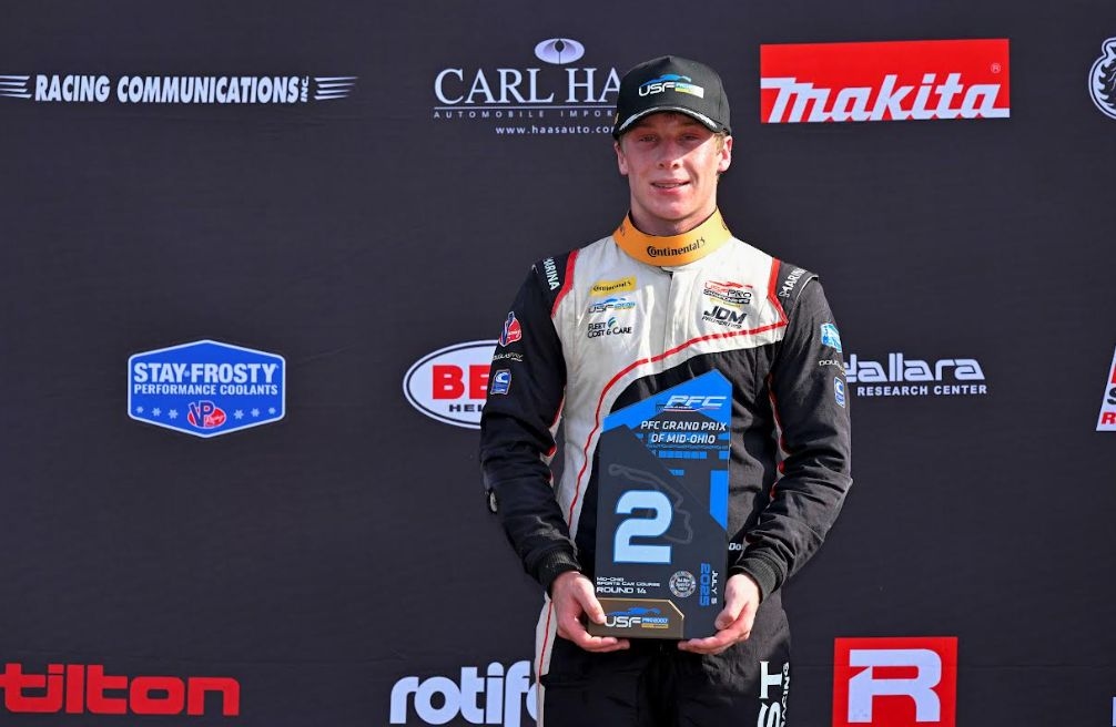 Douglas Heads To Toronto For Penultimate Round Of USF Pro 2000 Season
