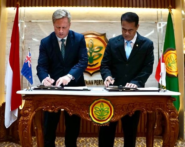 NZ & Indonesia Sign Agreement To Boost Agricultural Cooperation