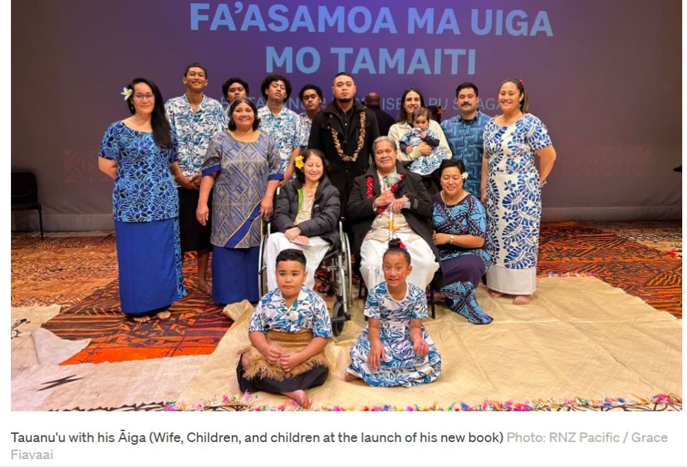 A Chief's Children's Book Weaves Fa'amatai And Proverbs