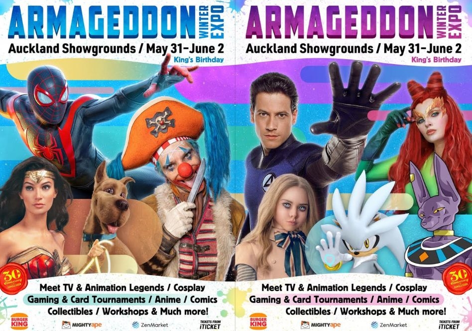 Superheroes, Killer Robots, Cosplayers & Anime Icons Join Forces With A Scooby Snack At Wintergeddon On King's Birthday