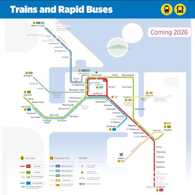 Auckland's New Train Network