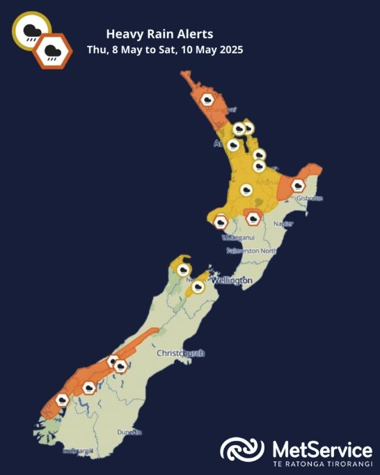 Heavy Rain Warnings And Watches Across The Country