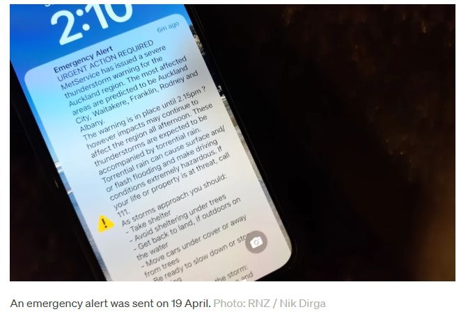 Why Did It Take So Long For An Emergency Alert To Be Issued During Auckland's Easter Floods?