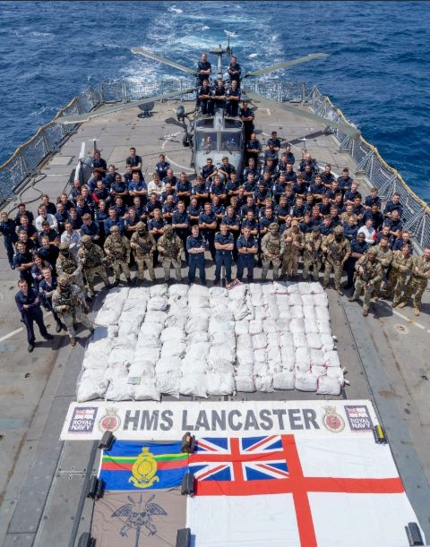 New Zealand-led Task Force, With Royal Navy, Seizes NZ$1b Worth Of Drugs In Arabian Sea