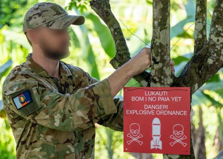 NZDF Targets Unexploded Ordnance In Papua New Guinea