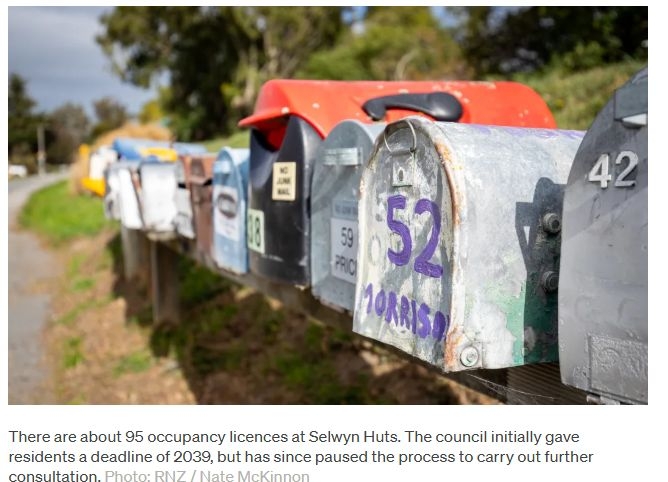 Selwyn Huts Residents Make Impassioned Plea For Future Of Settlement
