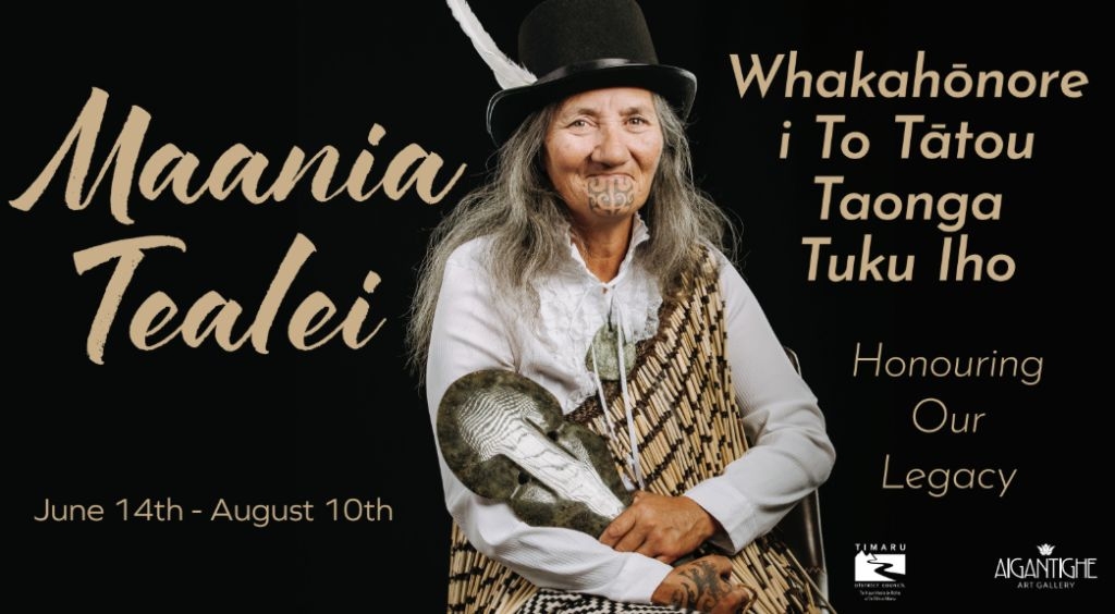 Rising Māori Artist Debuts Powerful Portrait Series At Aigantighe Art Gallery