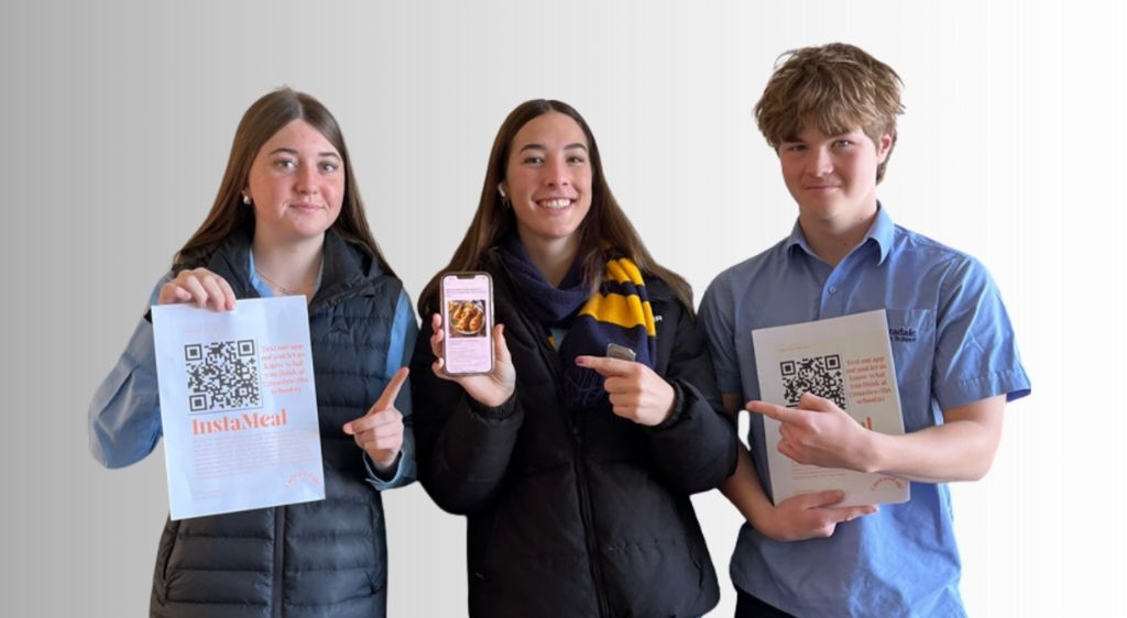 Taradale High School Students Partner With Tech Company To Develop AI-Powered App Fighting Food Waste
