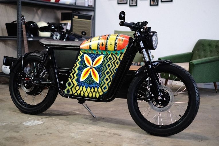 A One-Of-A-Kind Collaboration: FTN Motion Teams Up With Legendary Artist For Custom Electric Motorbike Build