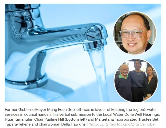 Large Majority Of Gisborne Residents Want Local Control Of Water Services