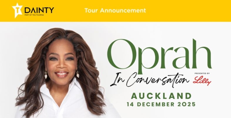 Oprah Winfrey Returns To New Zealand This December!