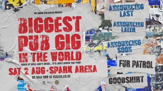 Fur Patrol Announced As Second Act For The Biggest Pub Gig In The World