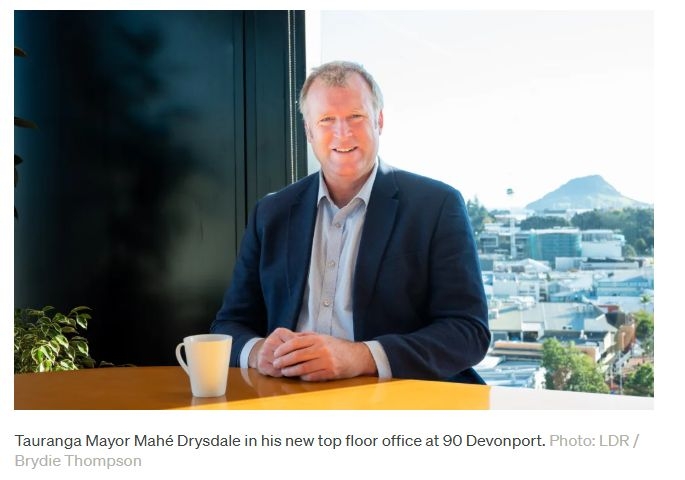Tauranga Mayor finally buys home in city – but isn't moving in yet