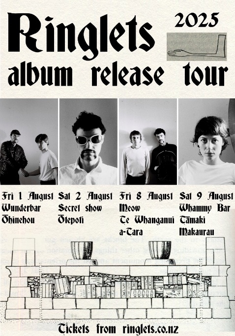 Ringlets Share Album 'The Lord Is My German Shepherd (Time For Walkies)' & Announce Tour Of Aotearoa