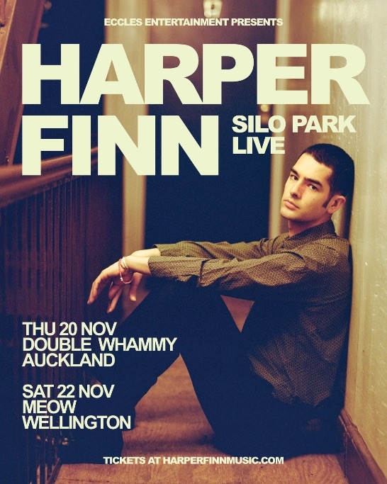 Harper Finn Announces Silo Park Live, Album Release Shows In Auckland And Wellington This November
