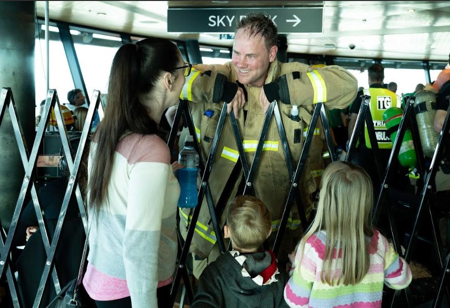 Firefighter Sky Tower Challenge Raises Over $1.9 Million