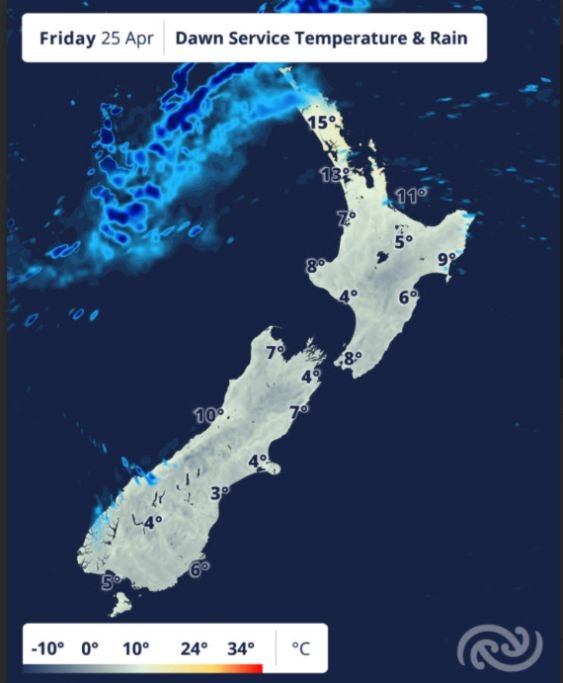 Chilly Dawn Service But Warm Air Brings Rain Through Weekend