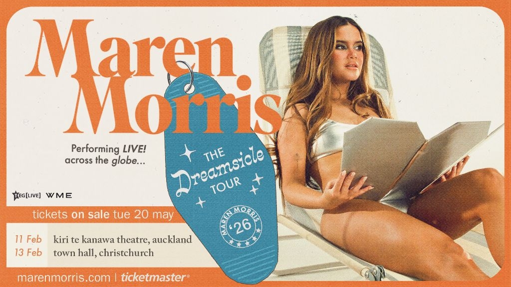 Maren Morris Announces New Zealand Tour Dates For 2026: The Dreamsicle Tour
