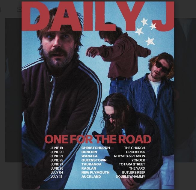 Daily J – Announce ‘One For The Road' New Zealand Tour Ahead Of Move To Australia