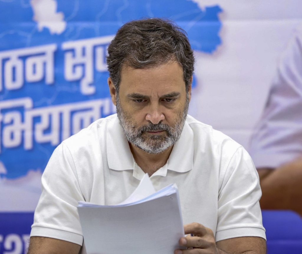 Rahul Gandhi Points to ‘Industrial-Scale Rigging', Alleges EC Role in Maharashtra Assembly Polls
