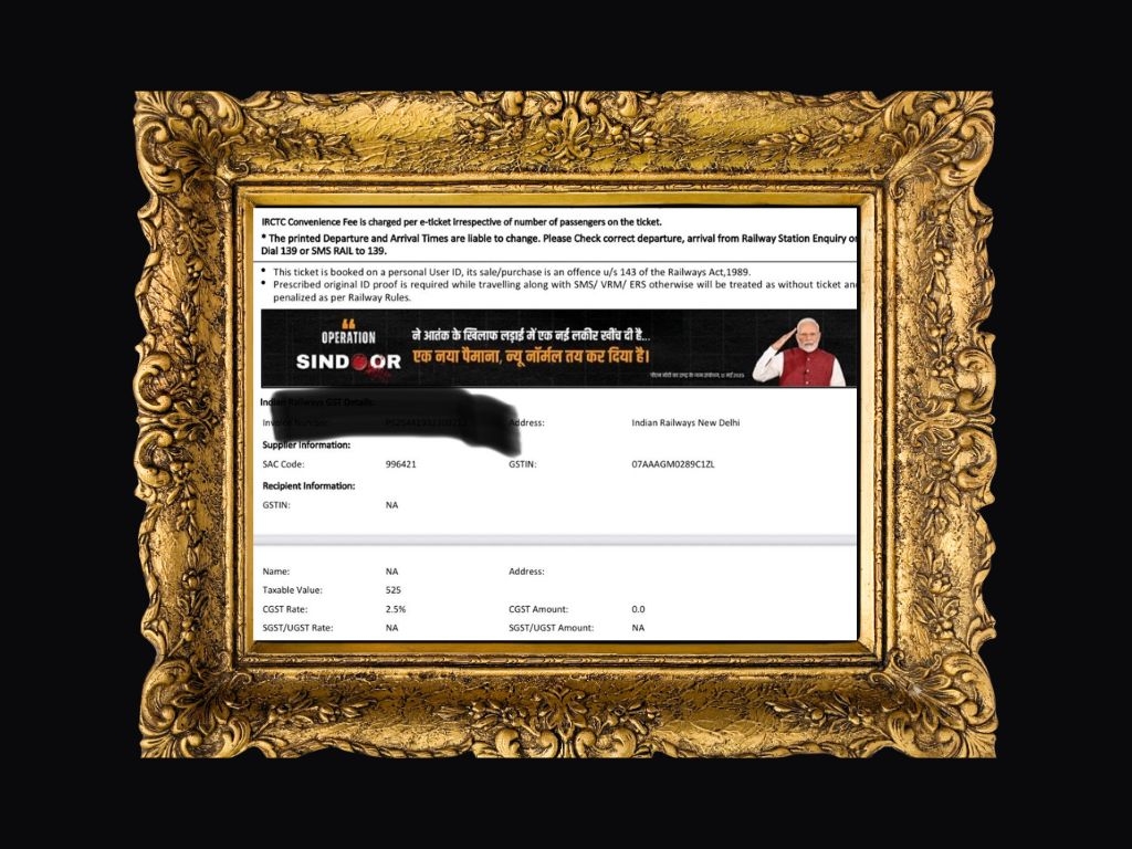 Shri Modi Doesn't Approve of His Photos on Vax Certificates and Train Tickets. He Must Tell His Followers That