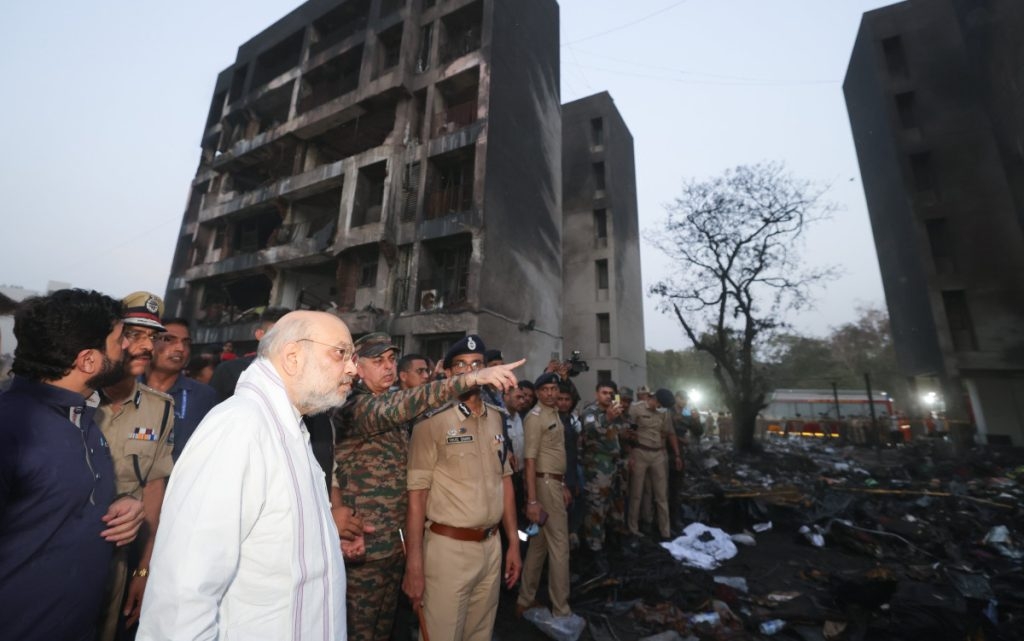 Ahmedabad Plane Crash an Accident; Official Death Toll Will Follow DNA Tests: Amit Shah