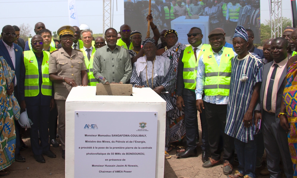 AMEA Power launches construction of a 50MW Solar PV project