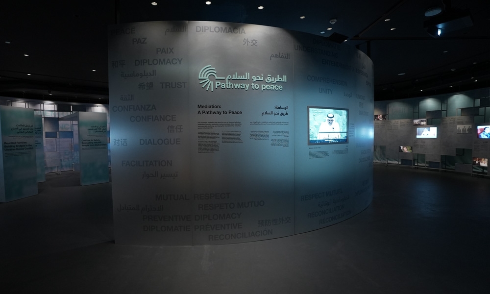 ACCIONA Living & Culture completes the design and execution of Pathway to Peace exhibition