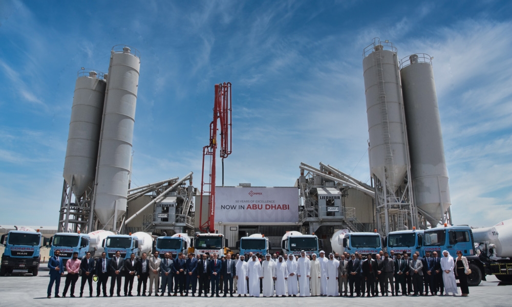 CONMIX opens new Ready Mix Concrete facility in Abu Dhabi