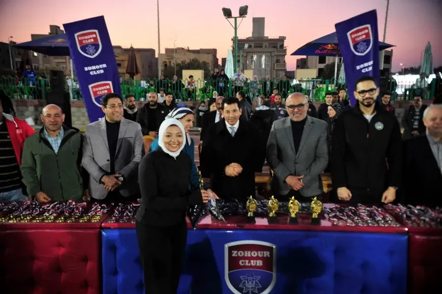«الزهور» يتوج بالدرع العام لبطولة الجمهورية للياقة.. و«التوفيقية» وصيفًأ.. و«سيتي كلوب» في المركز الثالث